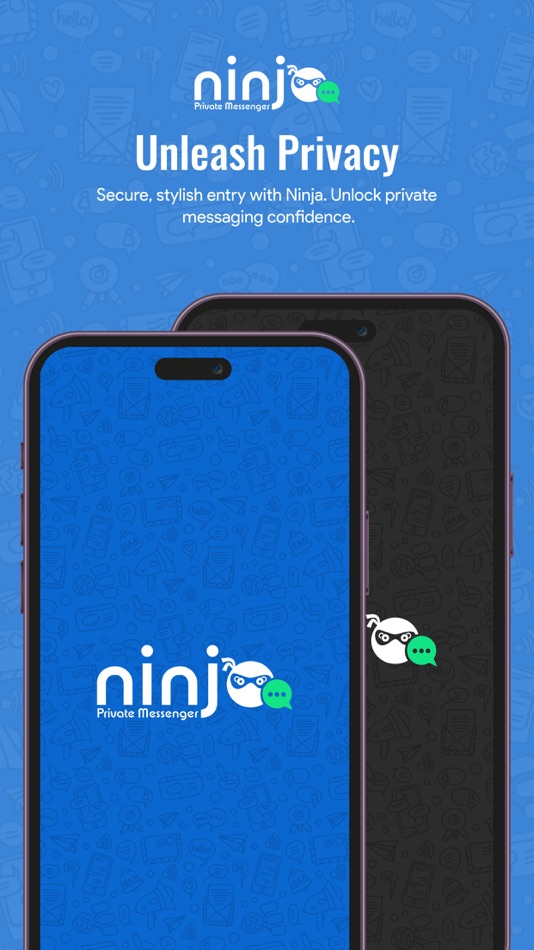 #1. Ninja Private Messenger (iOS) Door: Nexever Pvt Ltd