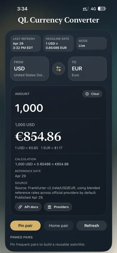 QLCurrencyConverter screenshot 4