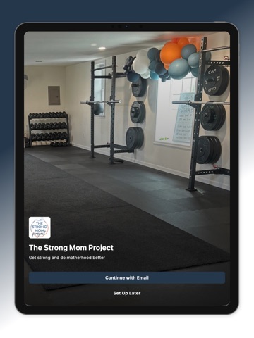The Strong Mom Project iPad screenshot