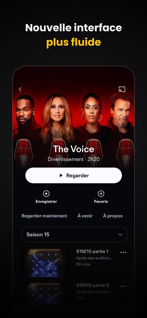 Screenshot #3 pour Molotov - TV en direct, replay