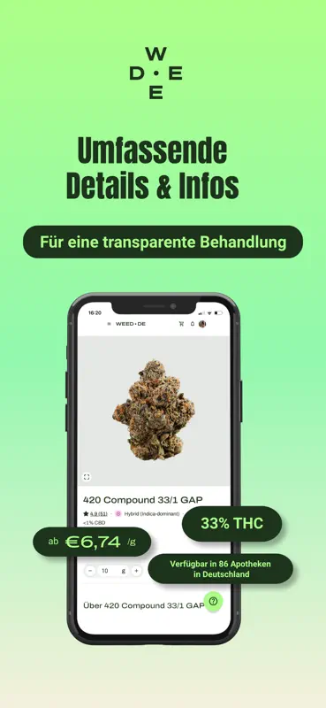Weed.de screenshot 3 of 6