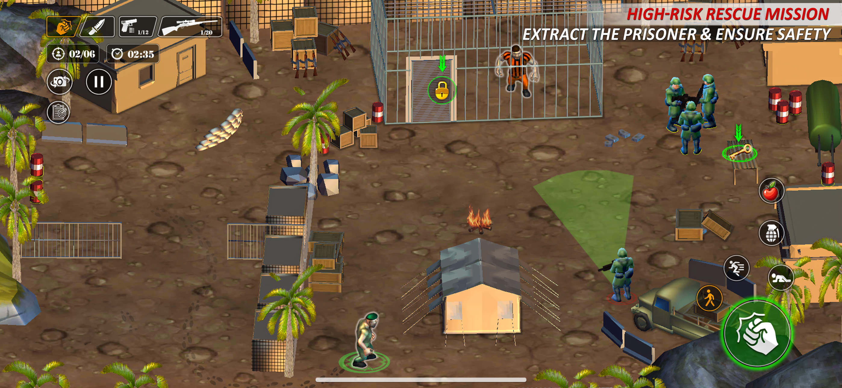 Commando Survival War game ww2