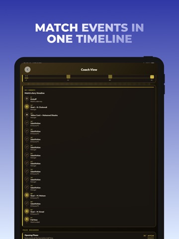 Drama Live - Sports App iPad screenshot