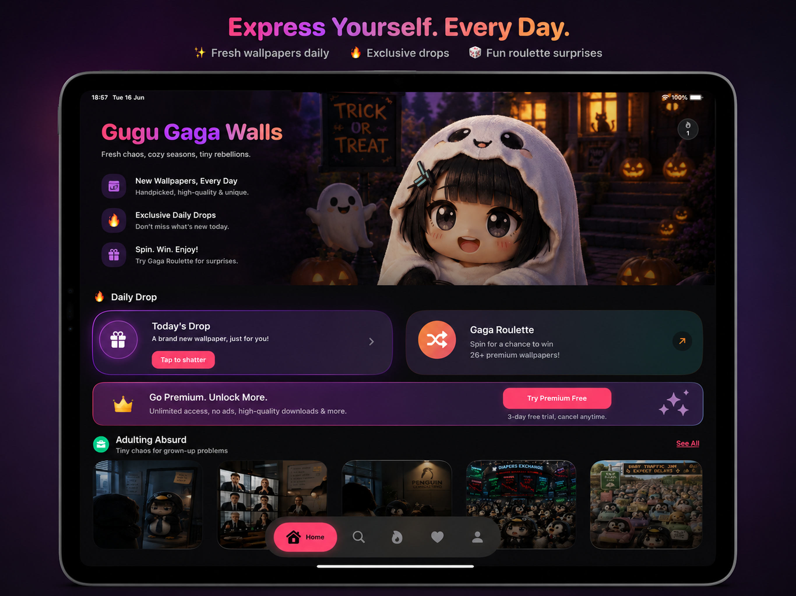 GuguGaga Live Wallpapers screenshot 14