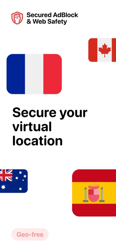 Secured AdBlock & Web Safety screenshot 1