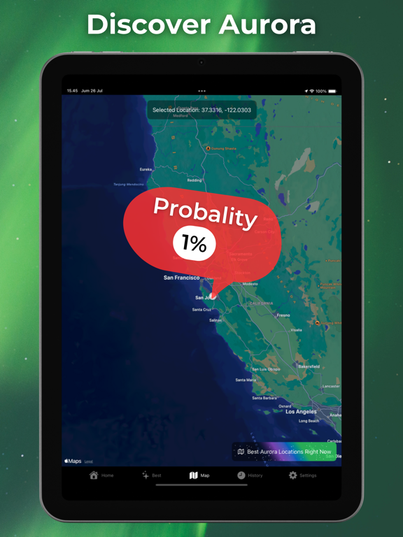 Screenshot #5 pour Aurora Forecast Tracker