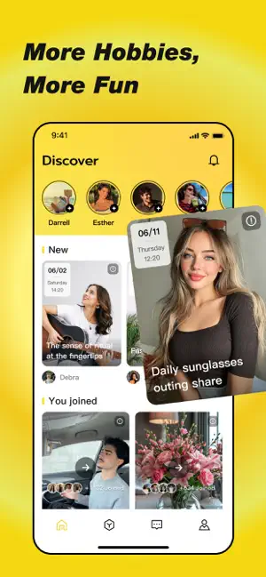 Bruit: Video & Social Meet screenshot 1