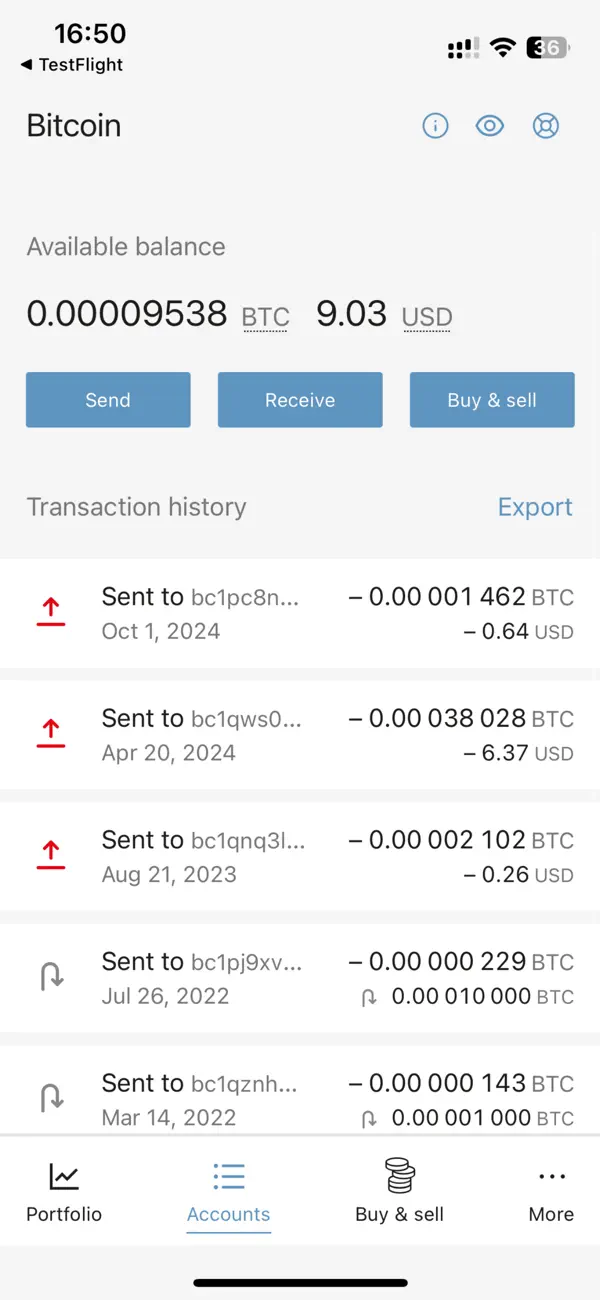 BitBoxApp, Screenshot 3