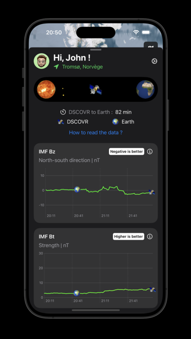 Easy Aurora: Forecast & Alerts Screenshot