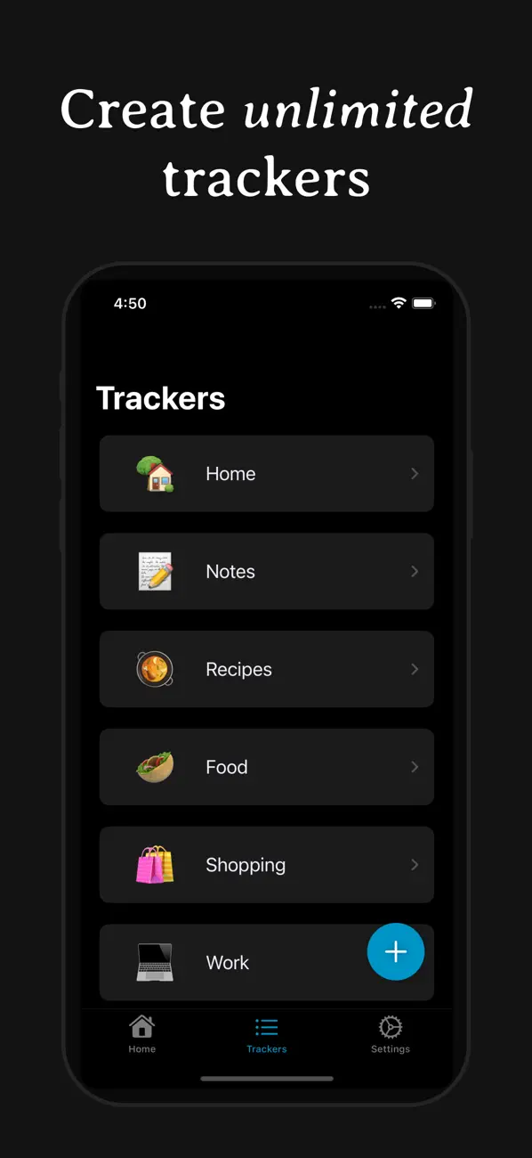 Screenshot #3 pour Remember - Notes and Trackers