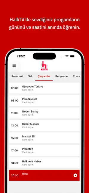Halk TV iPhone screenshot 5