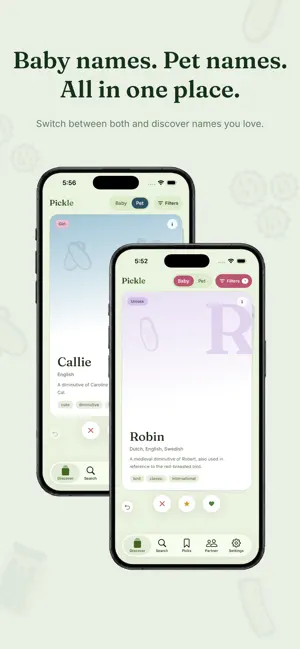 Pickle - Baby & Pet Names screenshot 2