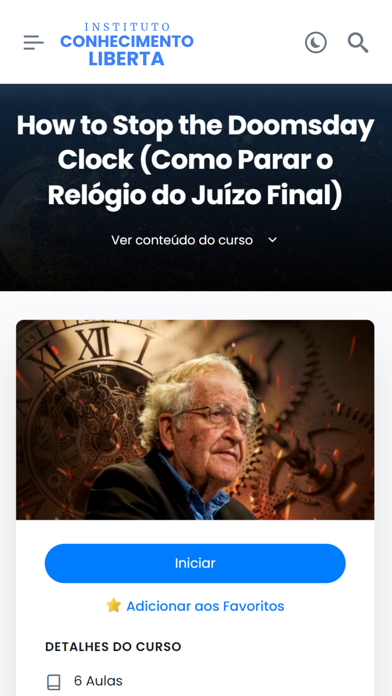 Instituto Conhecimento Liberta Screenshot
