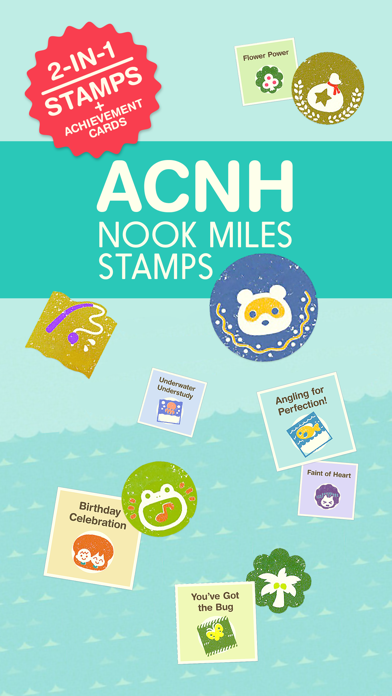 Screenshot #1 pour ACNH Nook Miles Stamps