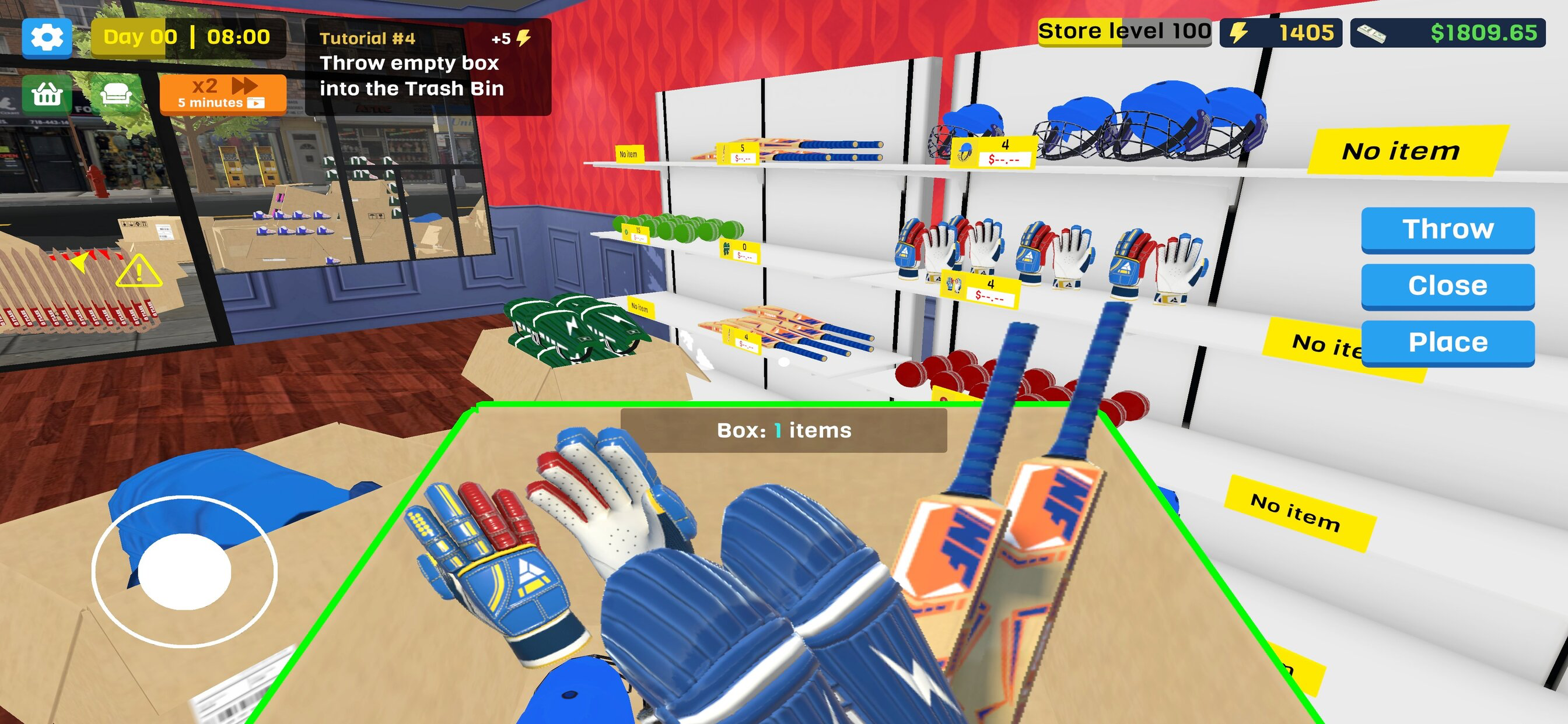 Cricket Shop League Simulator