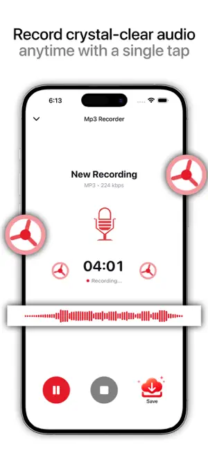 Mp3 Recorder : Voice Recorder screenshot 2