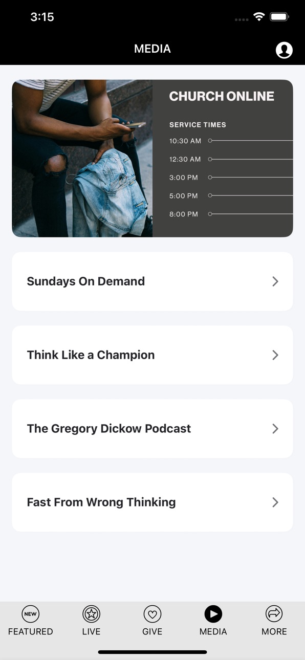 iPhone screenshot