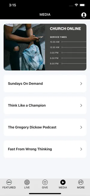 Life Changers Church App screenshot 2