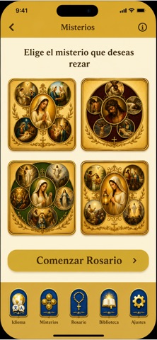 PrayRosary iPhone screenshot