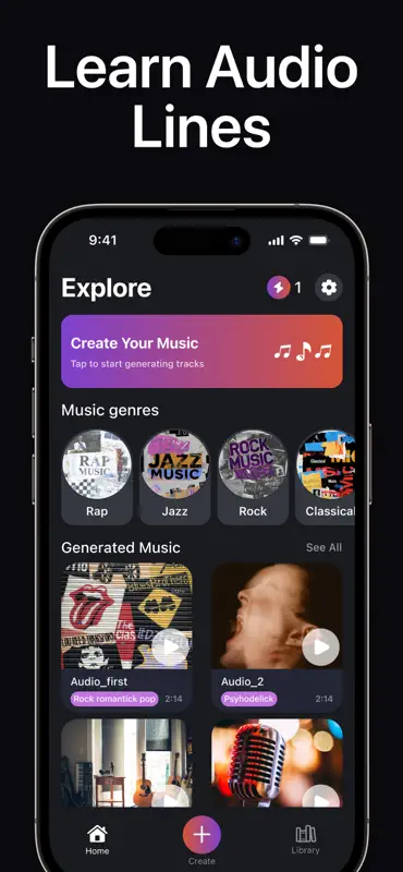 Boomy - AI Music Generator screenshot 5 of 6