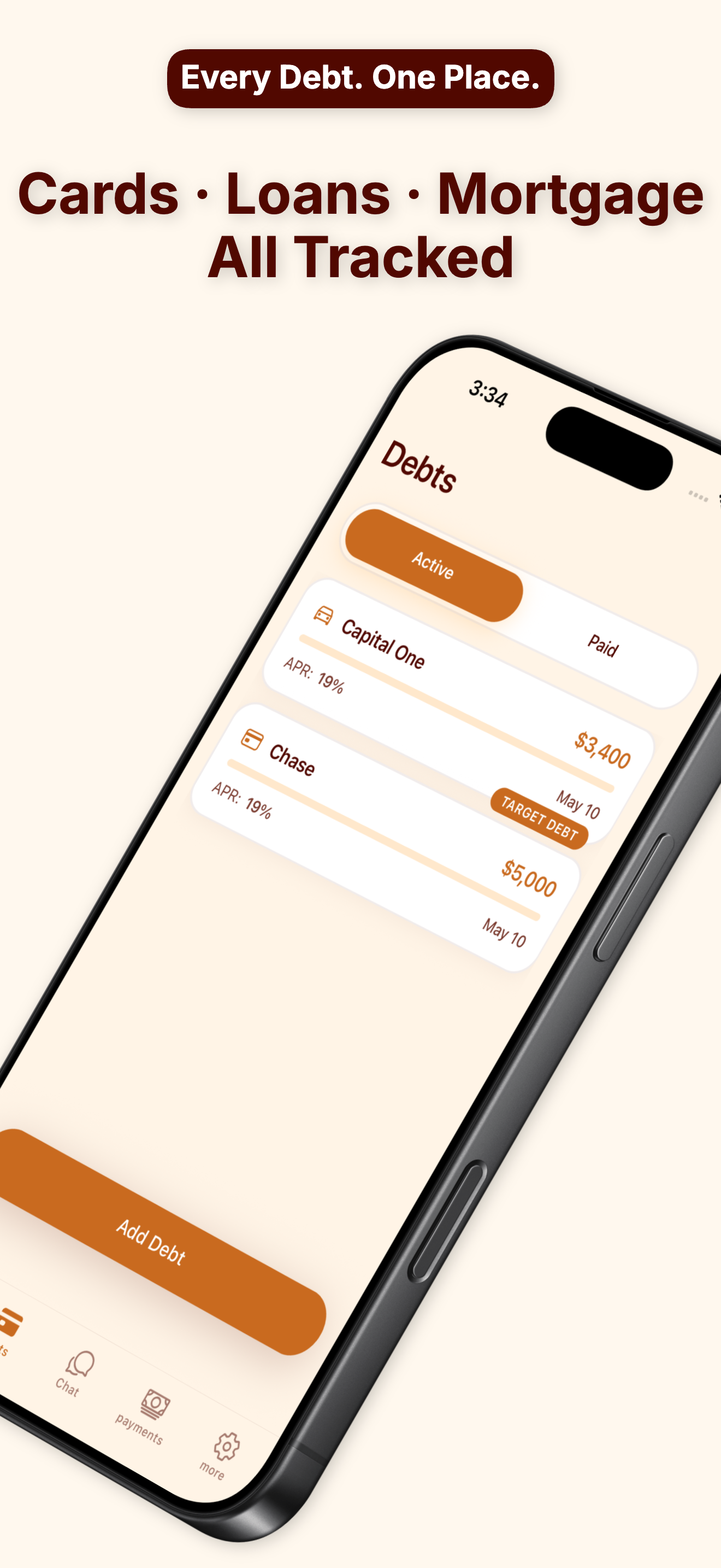 Toffee: Debt Payoff Tracker screenshot 3
