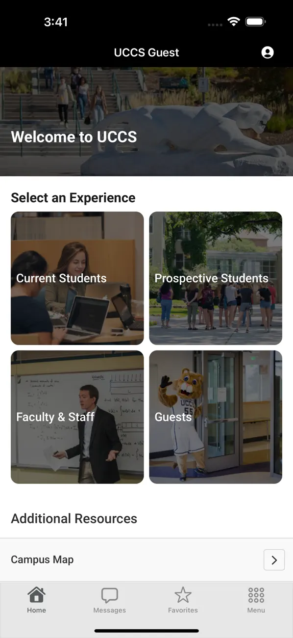 Screenshot #1 pour UCCS Mobile