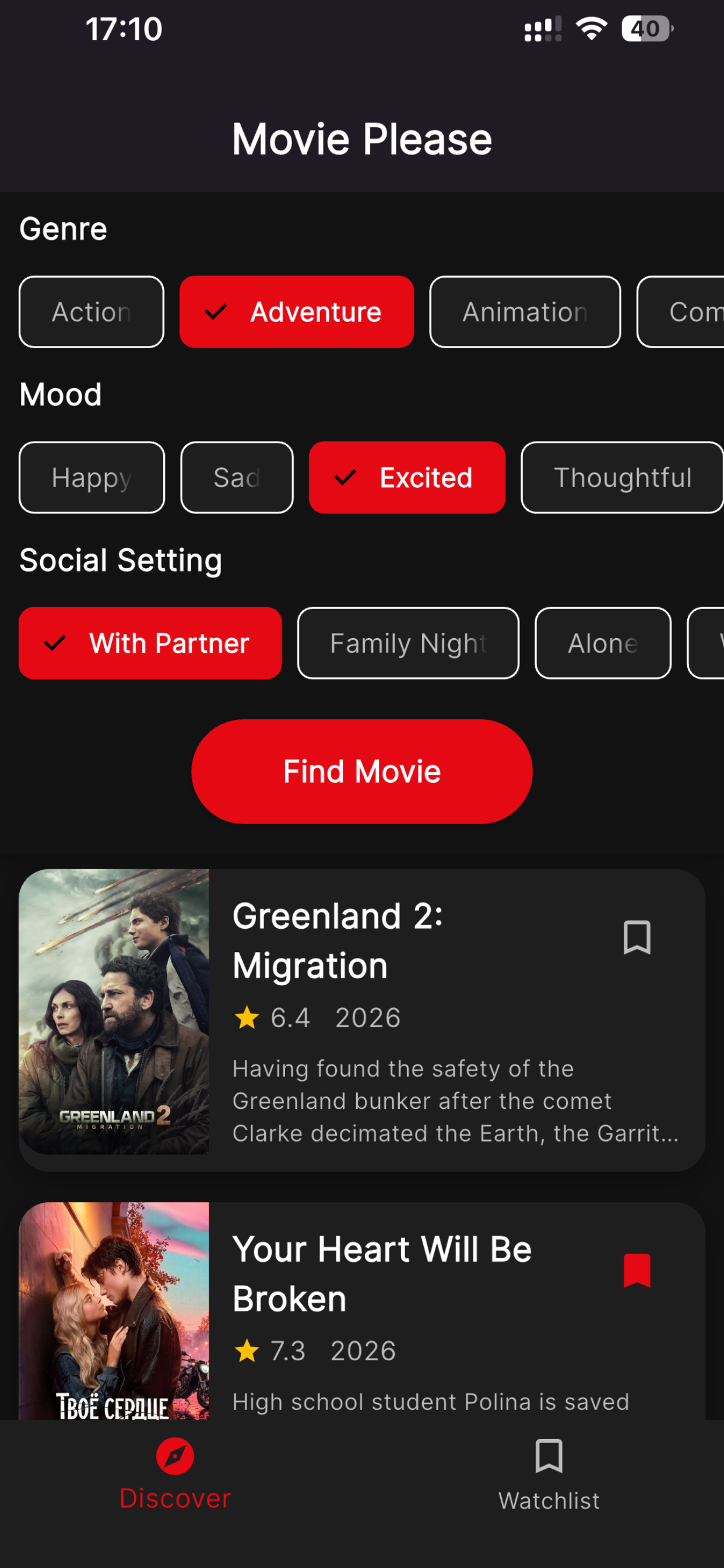 Movie Please - Recommendation screenshot 7