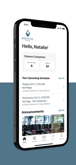 Breathe Hot Yoga screenshot 1