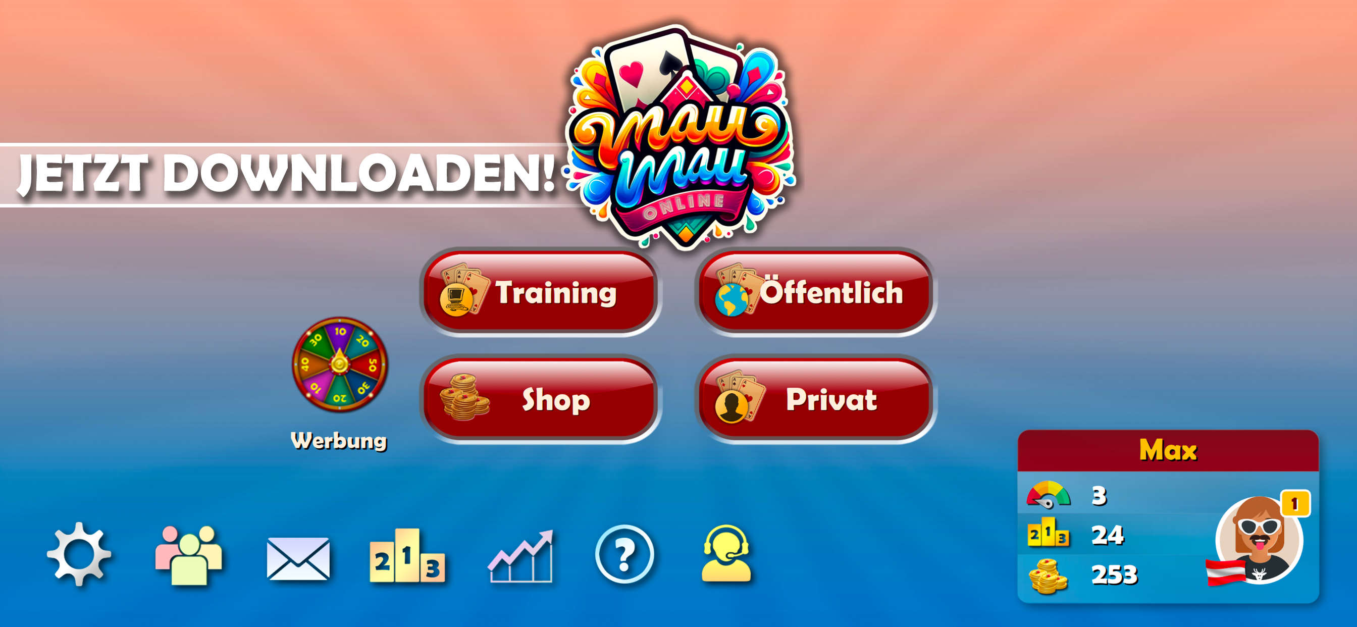 Mau Mau Online Kartenspiel