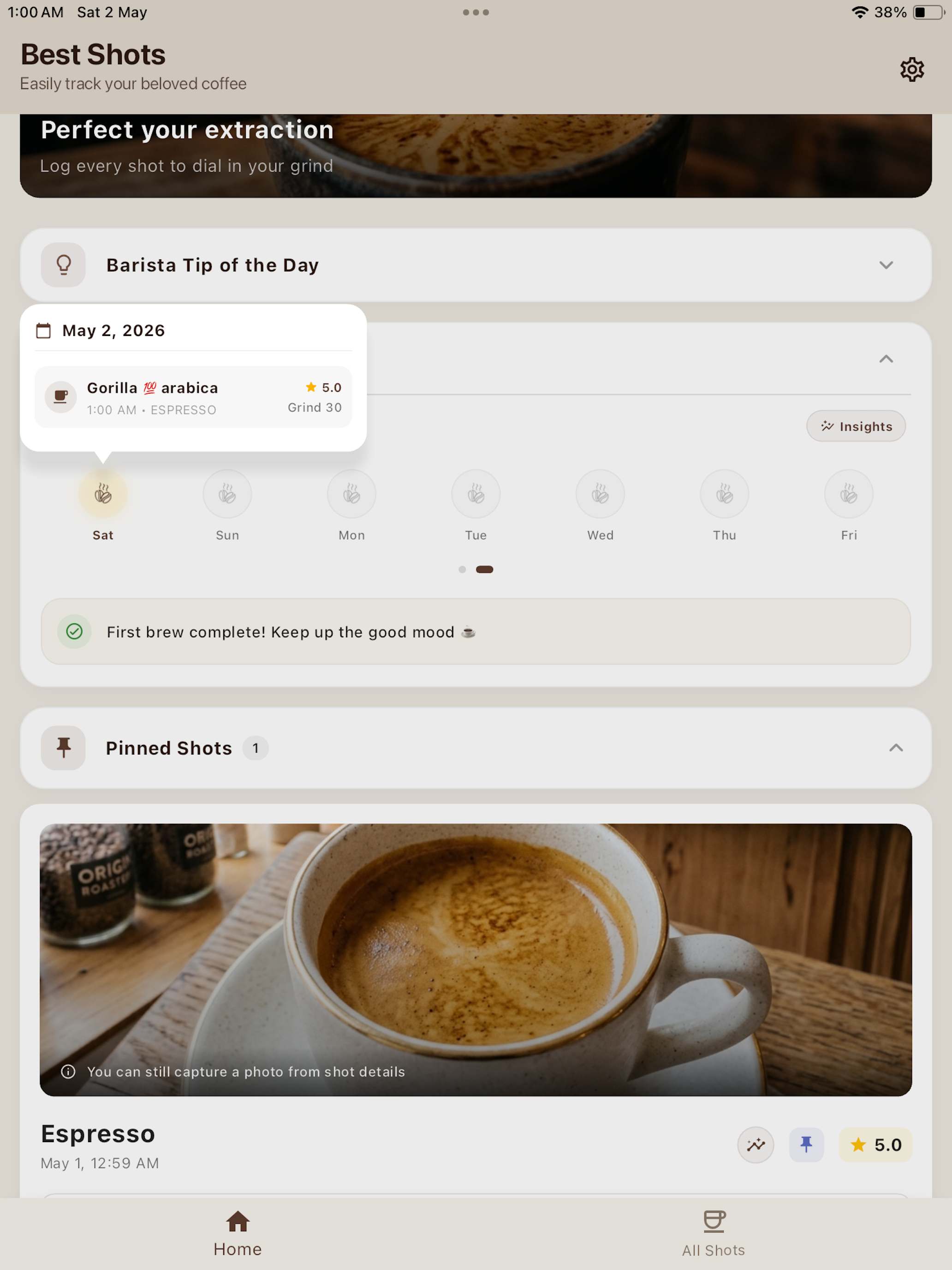 Better Coffee - Brew Timer