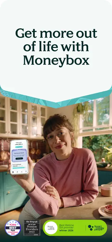 Moneybox - Save and Invest screenshot 1 of 10