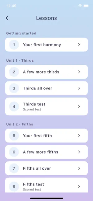 Harmonize Trainer screenshot 3