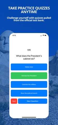 USA Citizenship Test '25 Screenshot 4 of 5
