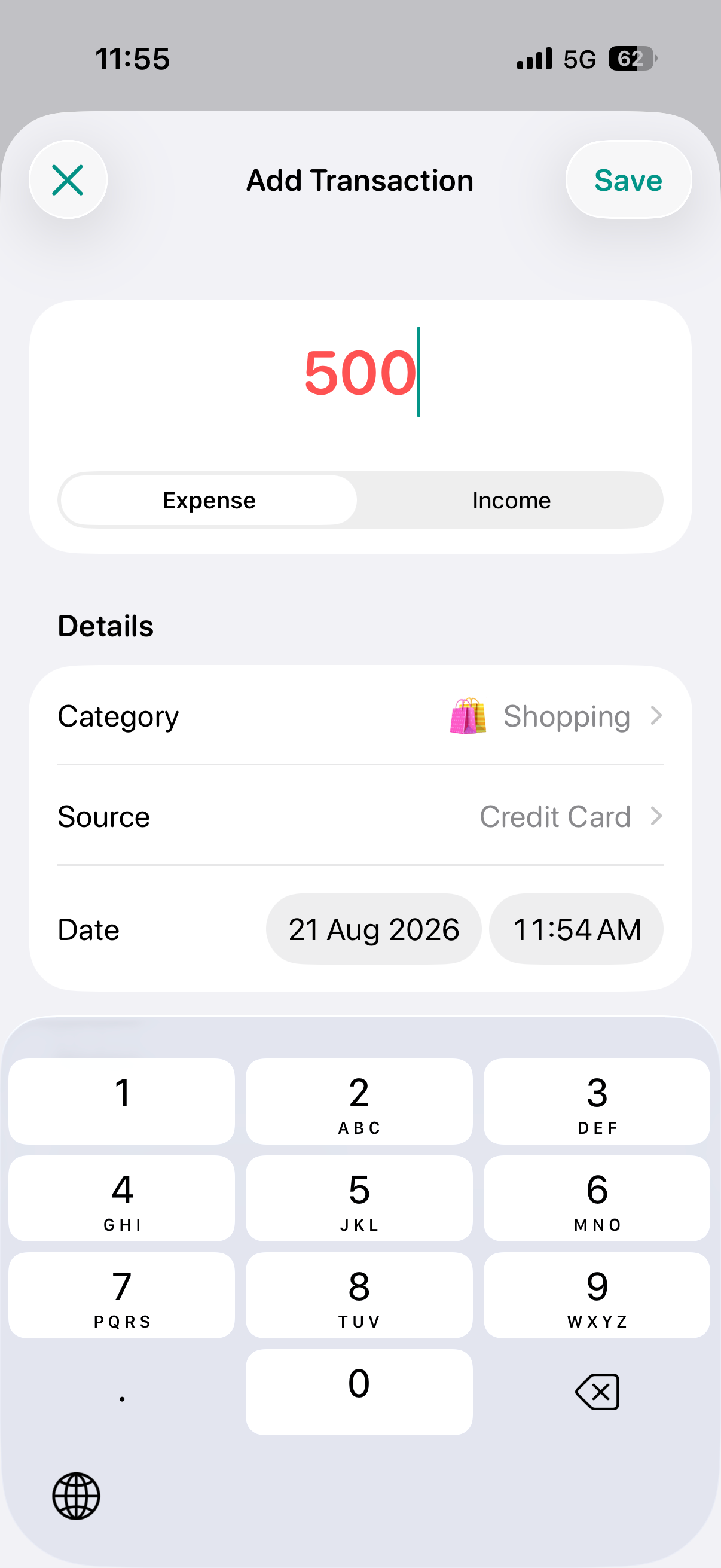 Daybook - Expense Manager screenshot 2