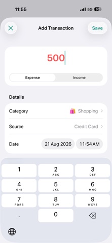 Daybook - Expense Manager Screenshot 2 of 7