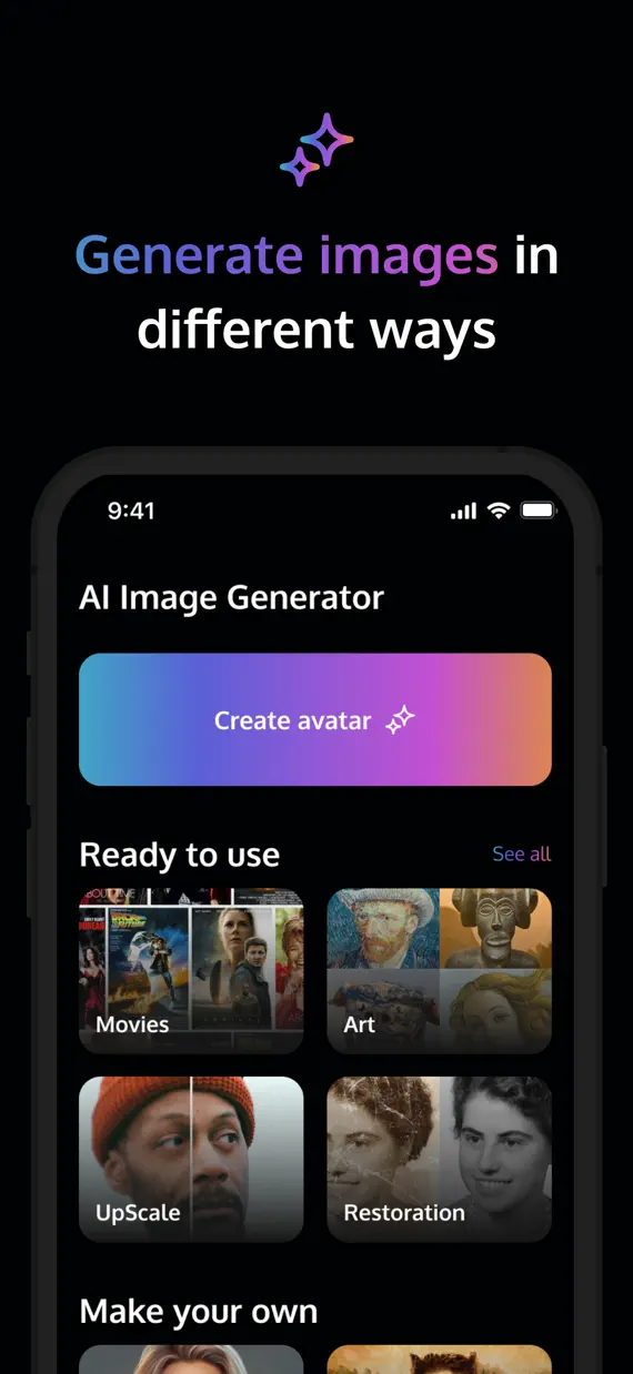 Toon Avatar Generator: AiShots screenshot 2