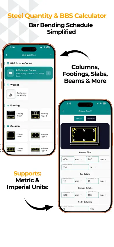 Construction Calculator A1 Pro screenshot 5