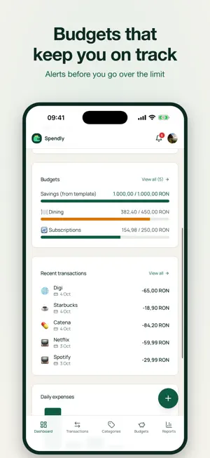 Spendly: Wise spending screenshot 2