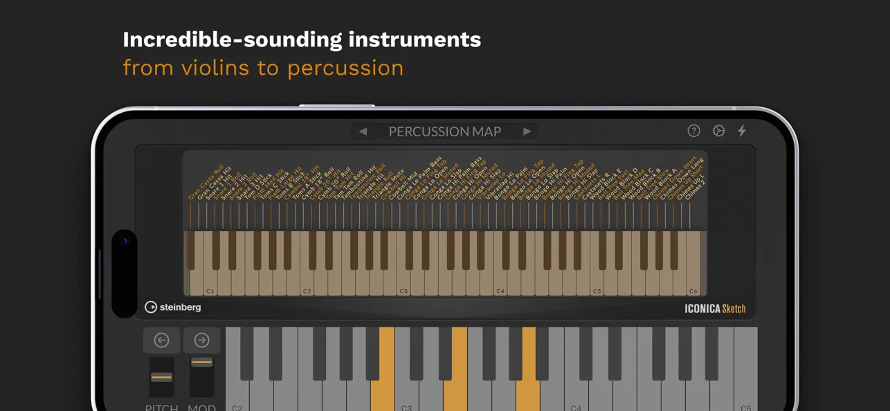 #2. Iconica Sketch - Orchestra app (iOS) 来自: Steinberg Media Technologies GmbH