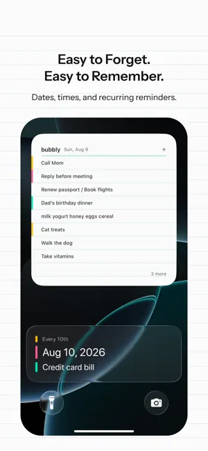 bubbly: Your brain dumping app screenshot 3