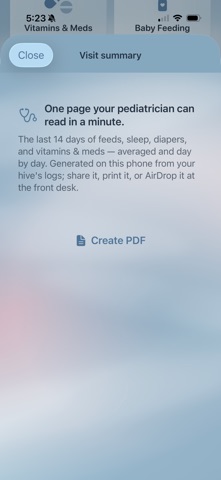 Hive Family: Pregnancy & Baby iPhone screenshot