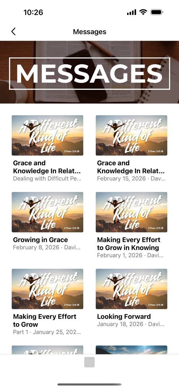 Screenshot #2 pour Common Ground Church Sahuarita