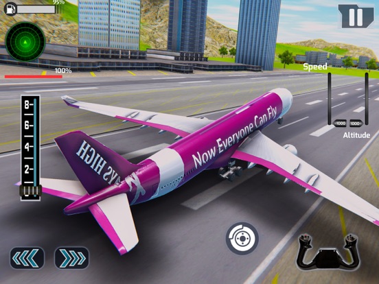 Plane Pilot Airplane Games iPad screenshot 1 - Games app