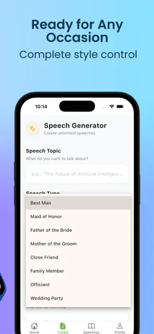 Speech Writer AI screenshot 4