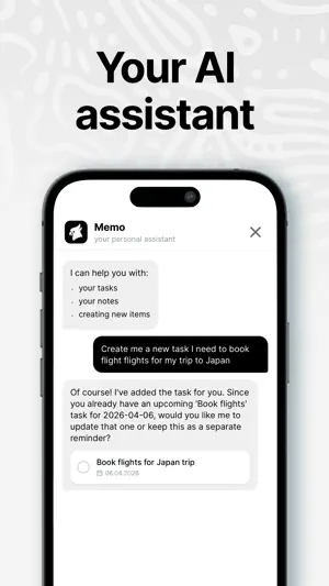 Memendo — Notes, Tasks & AI screenshot 4