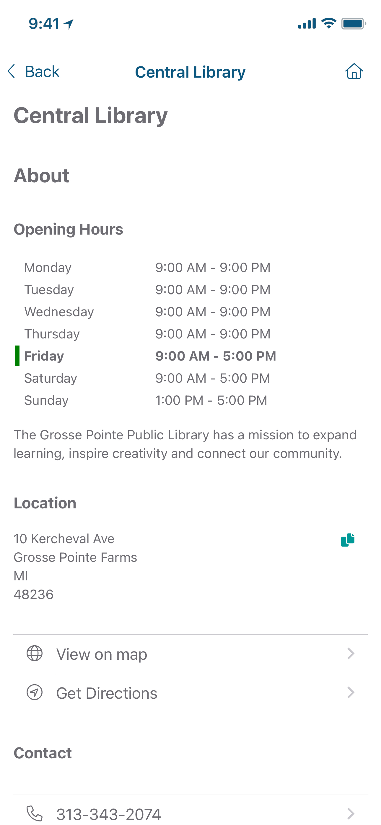 Grosse Pointe Public Library