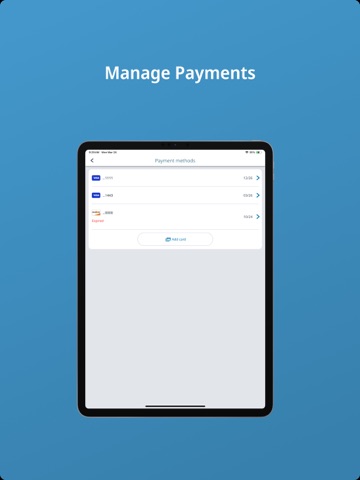 MRI RentPayment™ iPad screenshot