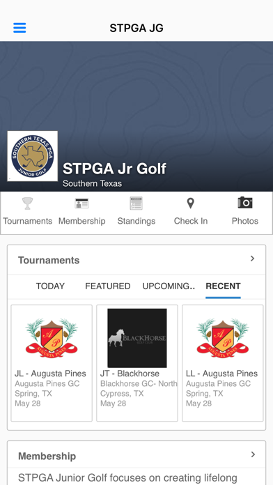 Southern Texas PGA Junior Golf Screenshot