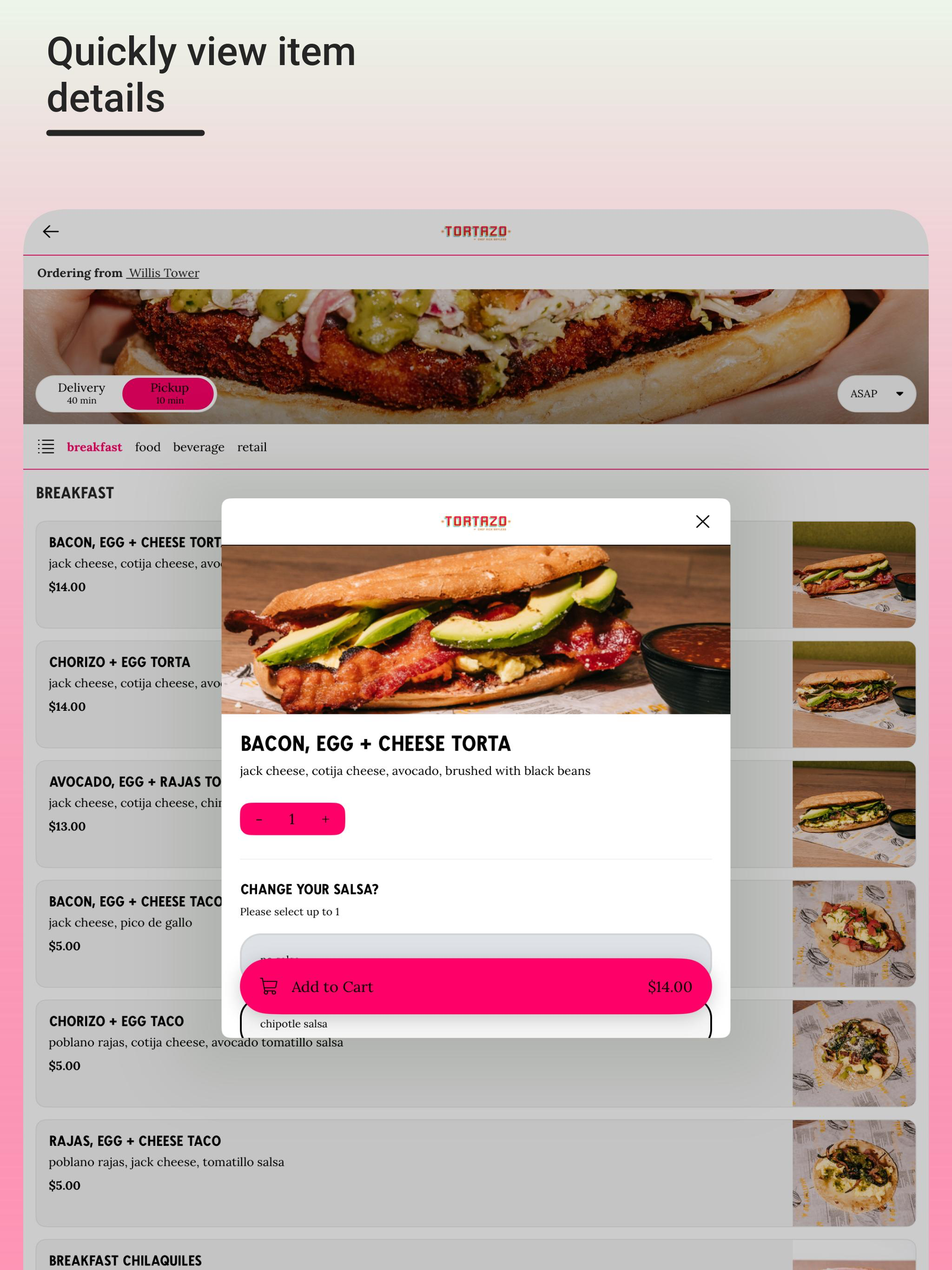 Tortazo - Order Online