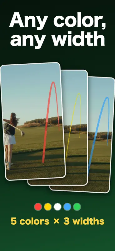 Golf Ball Tracer: Trace Shot screenshot 3 of 3